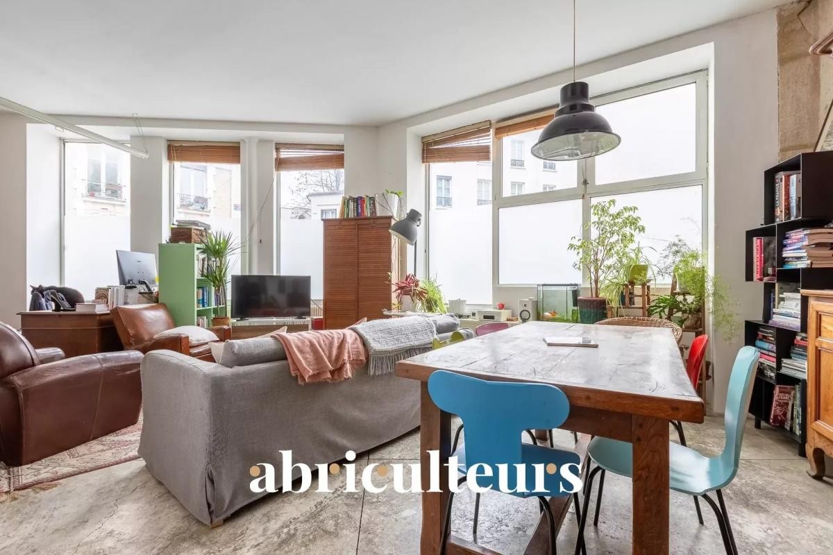 Vente Appartement à Paris Ménilmontant 20e arrondissement 3 pièces