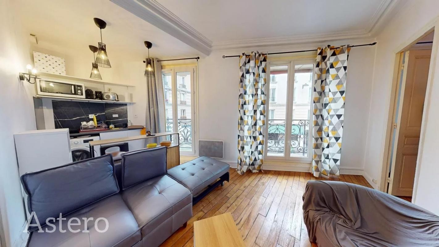 Vente Appartement à Paris Butte-Montmartre 18e arrondissement 2 pièces