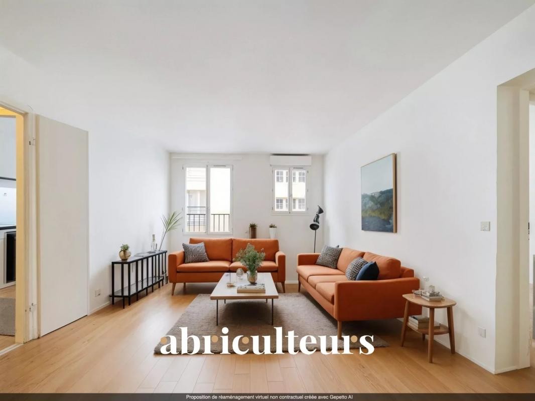 Vente Appartement à Paris Popincourt 11e arrondissement 3 pièces