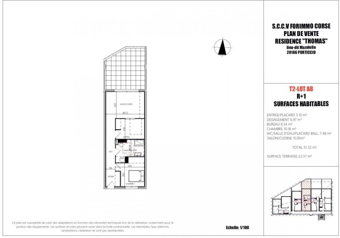 Vente Appartement à Pietrosella 3 pièces