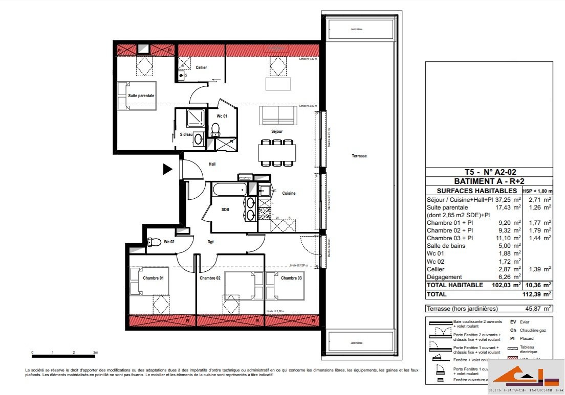 Vente Appartement à l'Union 5 pièces