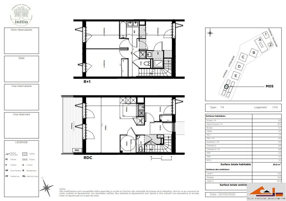 Vente Maison à Ramonville-Saint-Agne 4 pièces