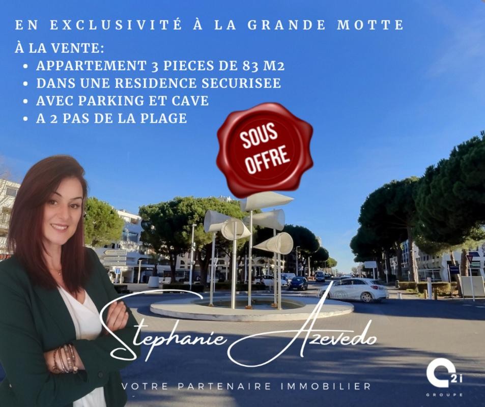 Vente Appartement à la Grande-Motte 3 pièces