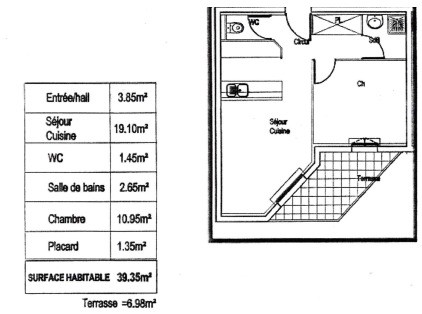 Vente Appartement à la Cavalerie 2 pièces