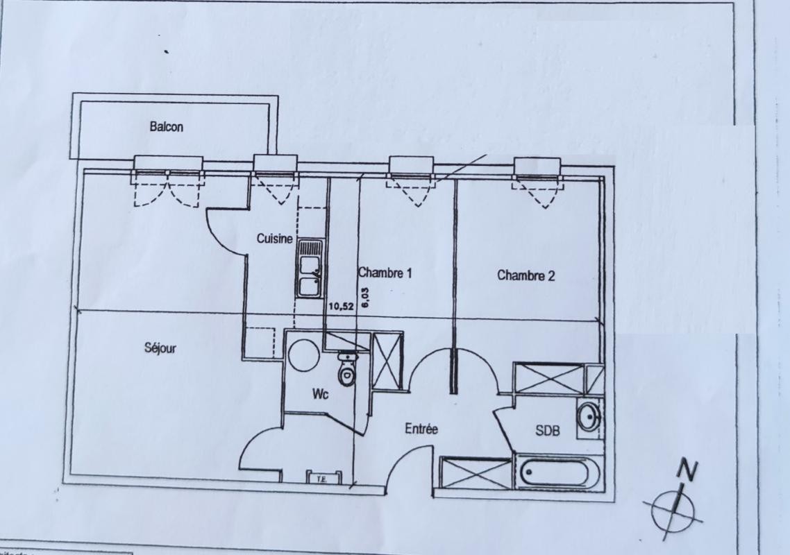 Vente Appartement à Saint-Quentin 3 pièces