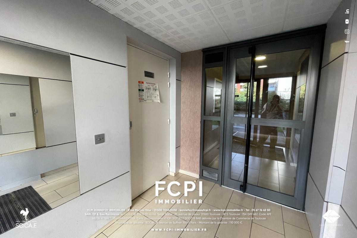 Vente Appartement à Toulouse 2 pièces