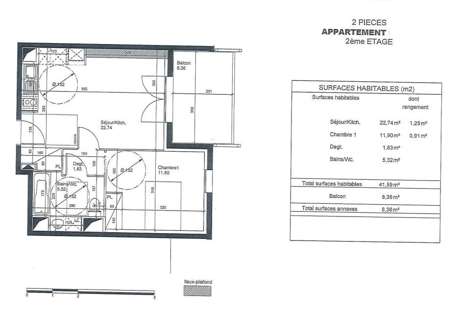 Vente Appartement à Toulouse 2 pièces