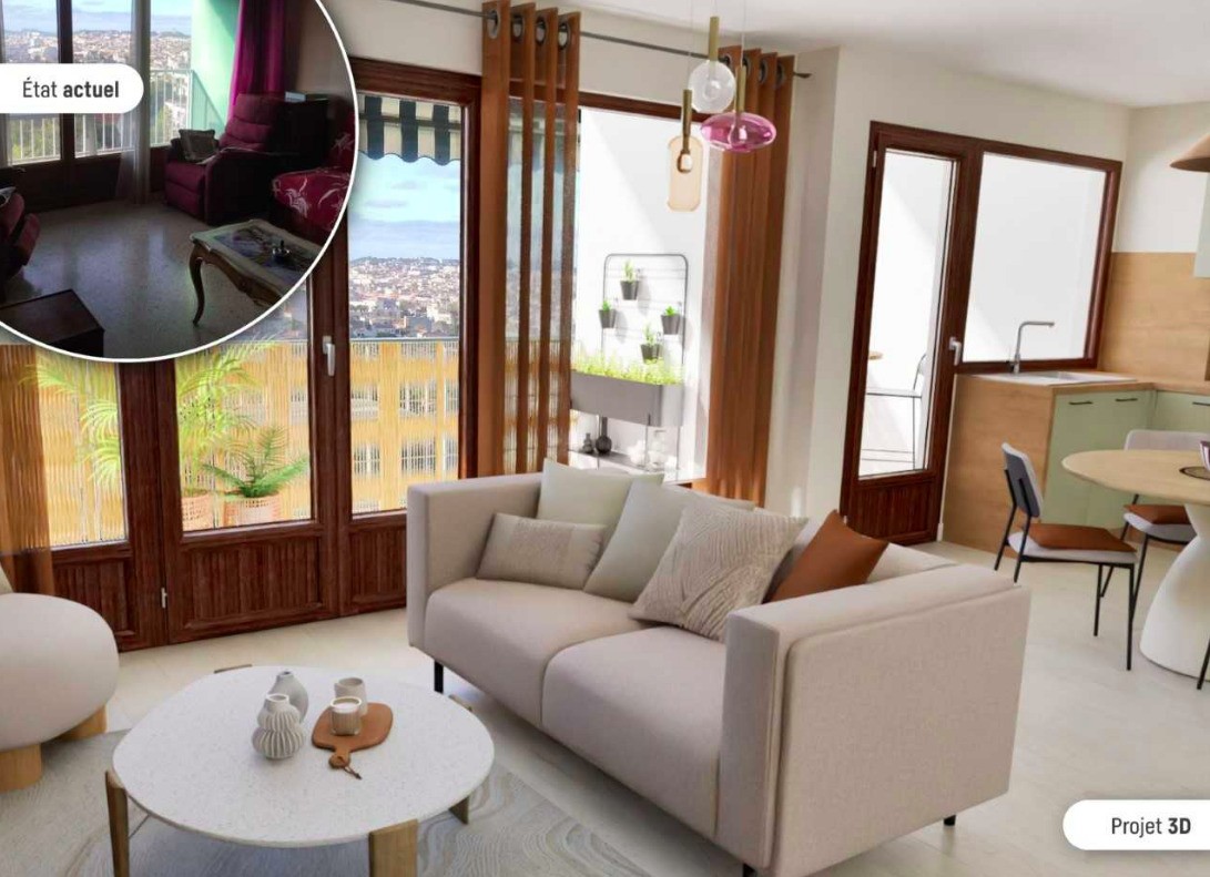 Vente Appartement à Marseille 12e arrondissement 4 pièces