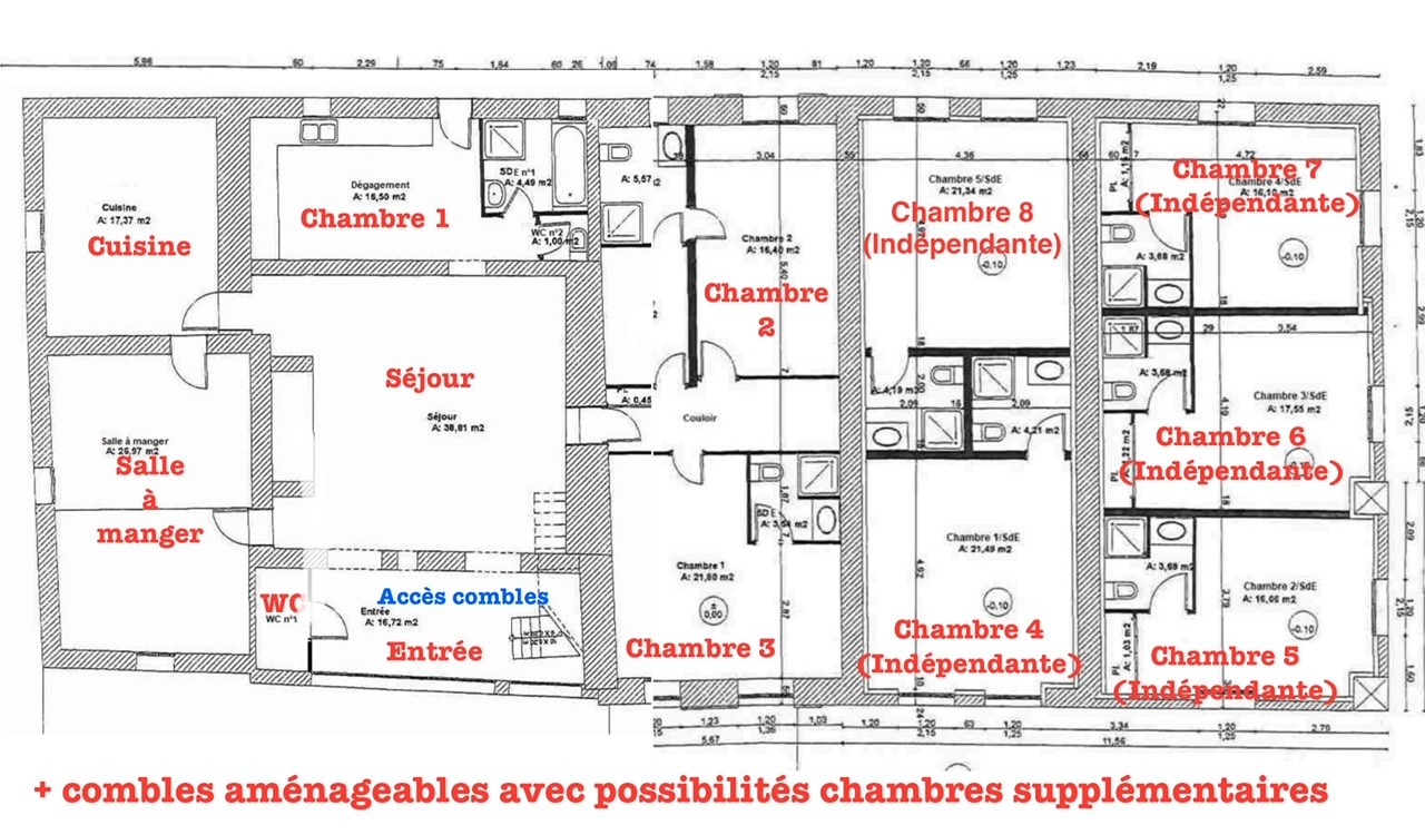 Vente Maison à l'Honor-de-Cos 12 pièces