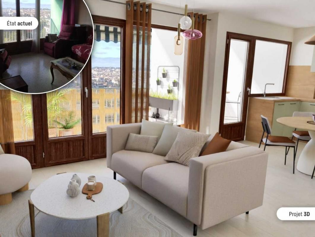 Vente Appartement à Marseille 13e arrondissement 4 pièces