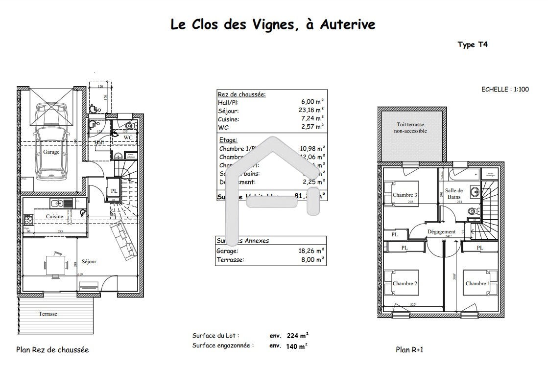 Vente Maison à Auterive 4 pièces