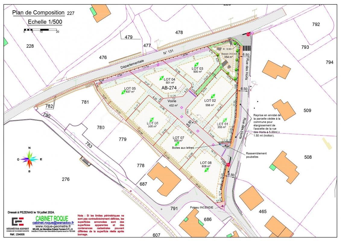 Vente Terrain à Saint-Pons-de-Mauchiens 0 pièce