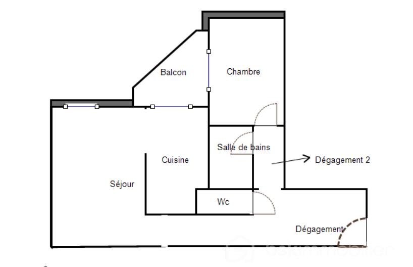 Vente Appartement à Meaux 2 pièces