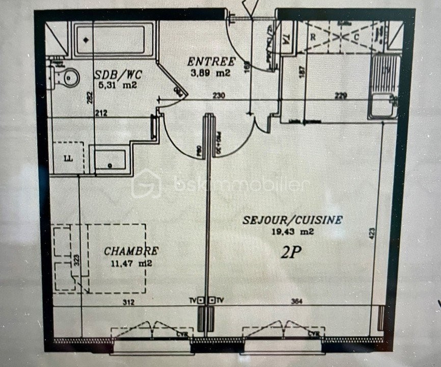 Vente Appartement à le Mée-sur-Seine 2 pièces