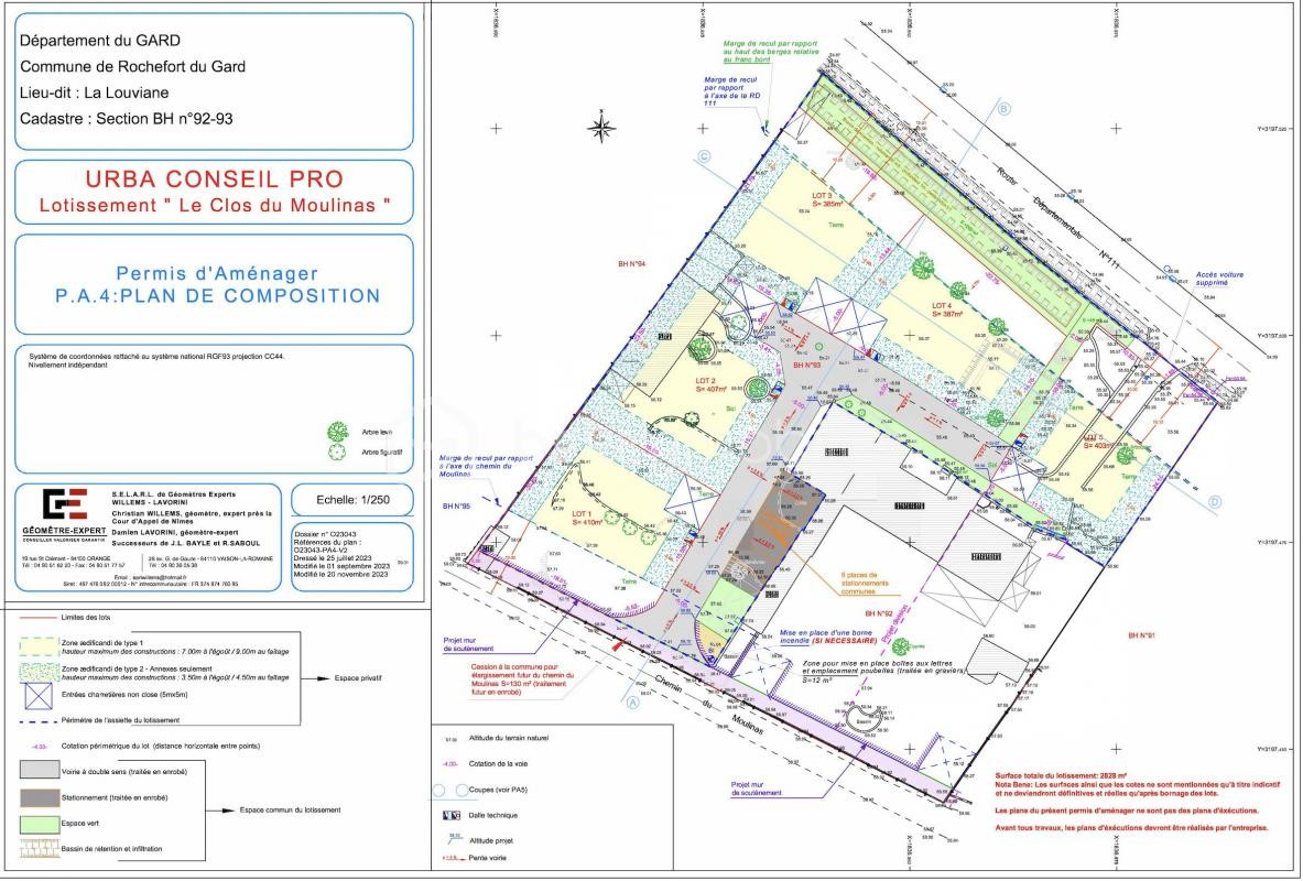 Vente Terrain à Rochefort-du-Gard 0 pièce