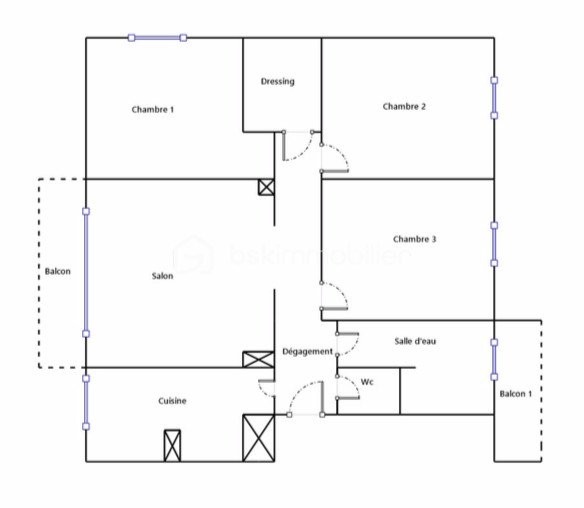 Vente Appartement à Marseille 13e arrondissement 4 pièces