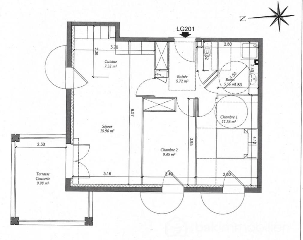 Vente Appartement à Roquebrune-sur-Argens 3 pièces