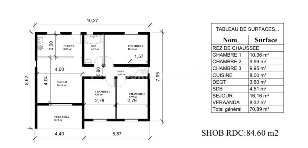 Vente Maison à Saint-Paul 4 pièces