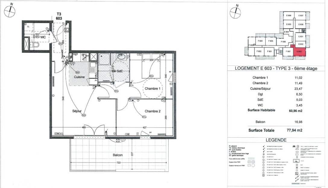 Location Appartement à Marseille 10e arrondissement 3 pièces