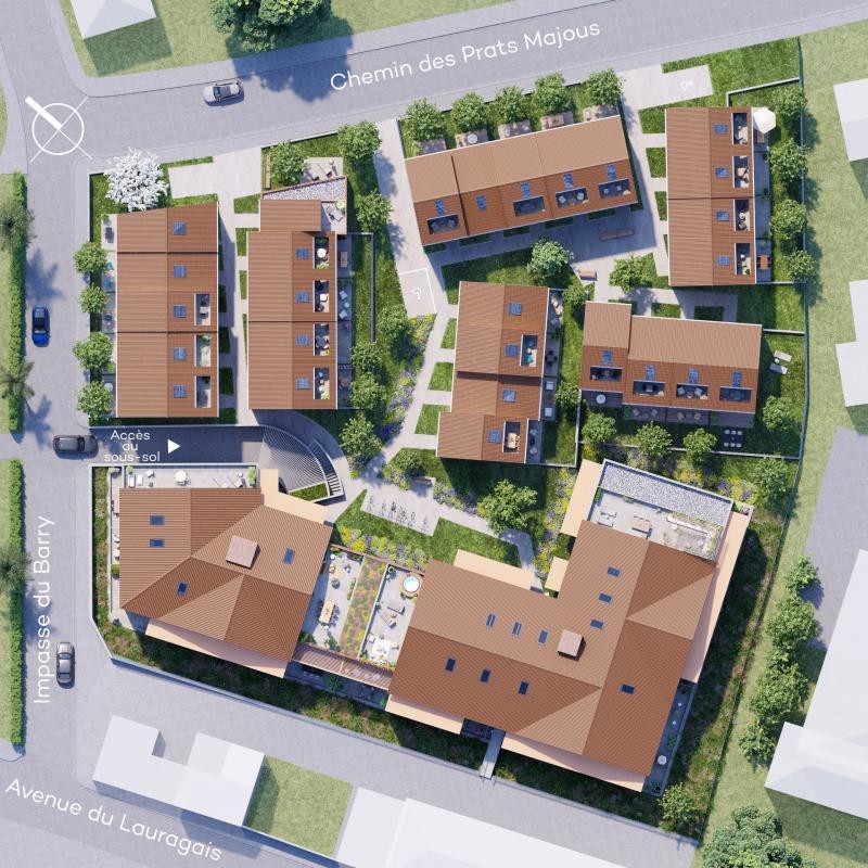 Neuf Appartement à Castanet-Tolosan 4 pièces