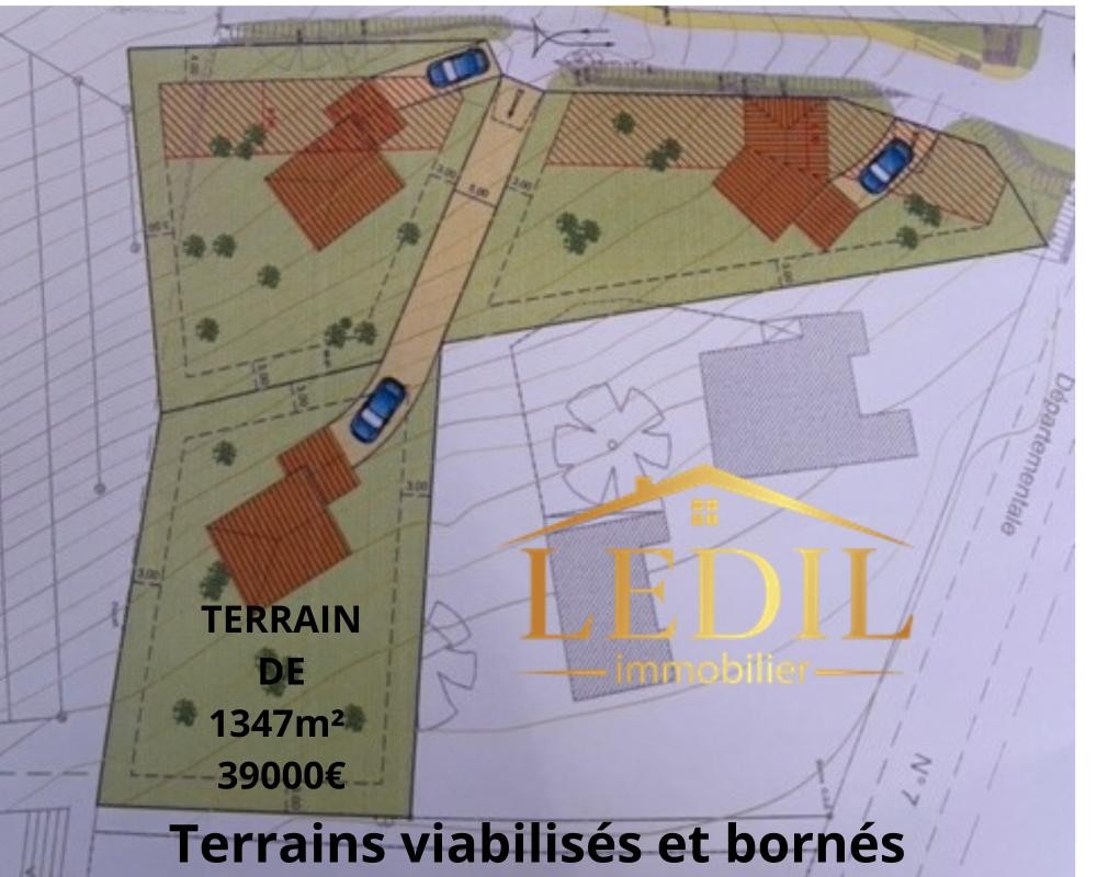 Vente Terrain à Moissac 1 pièce