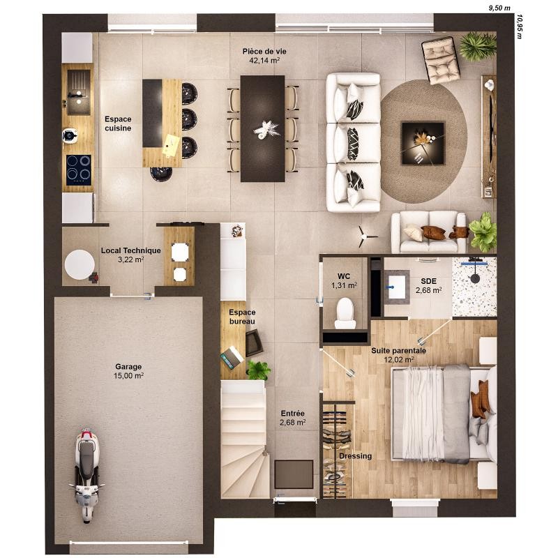 Vente Maison à la Réole 6 pièces