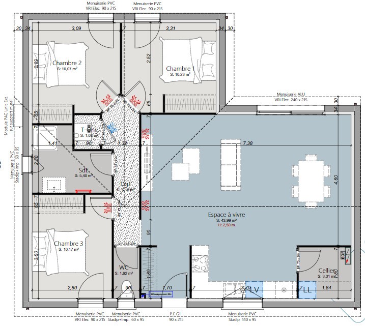 Construction Maison à Belin-Béliet 4 pièces