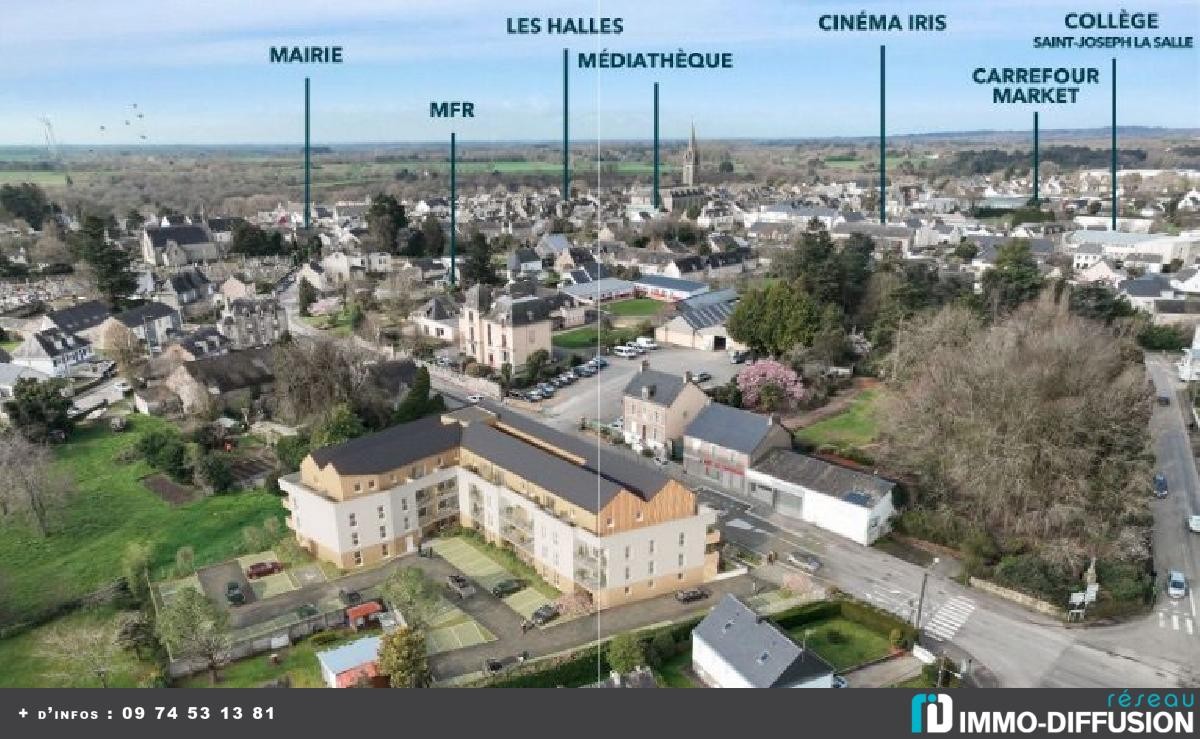 Vente Appartement à Questembert 3 pièces