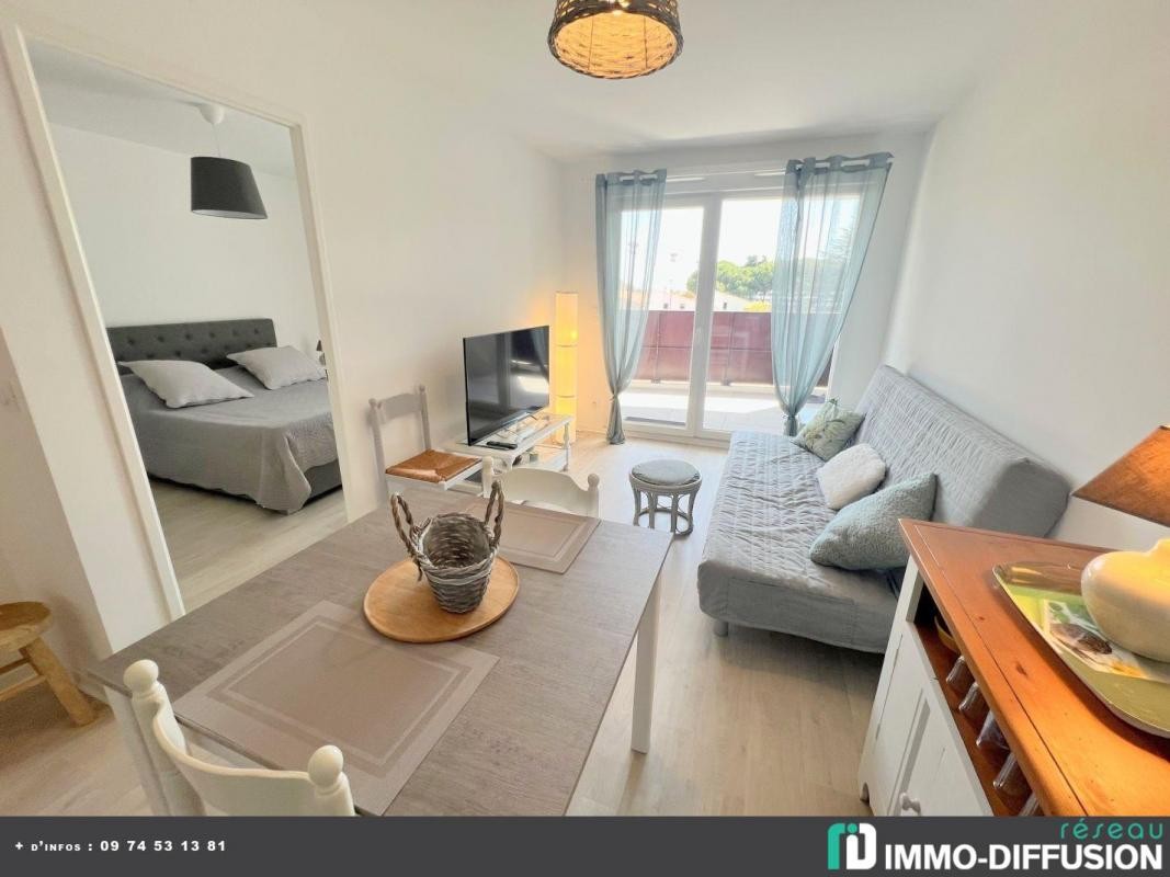 Vente Appartement à Agde 2 pièces