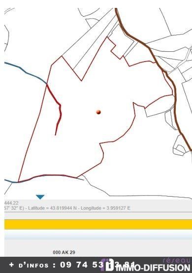 Vente Terrain à Carnas 0 pièce