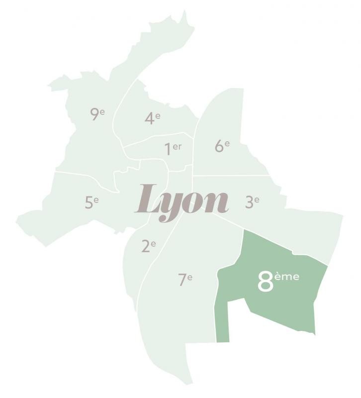 Neuf Appartement à Lyon 8e arrondissement 1 pièce