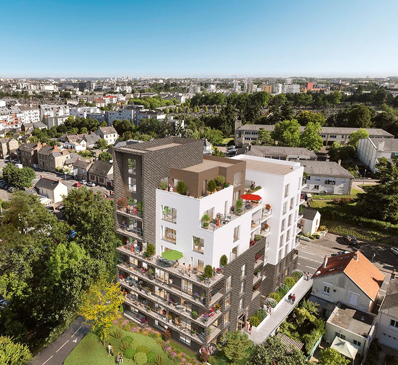 Neuf Appartement à Rennes 3 pièces