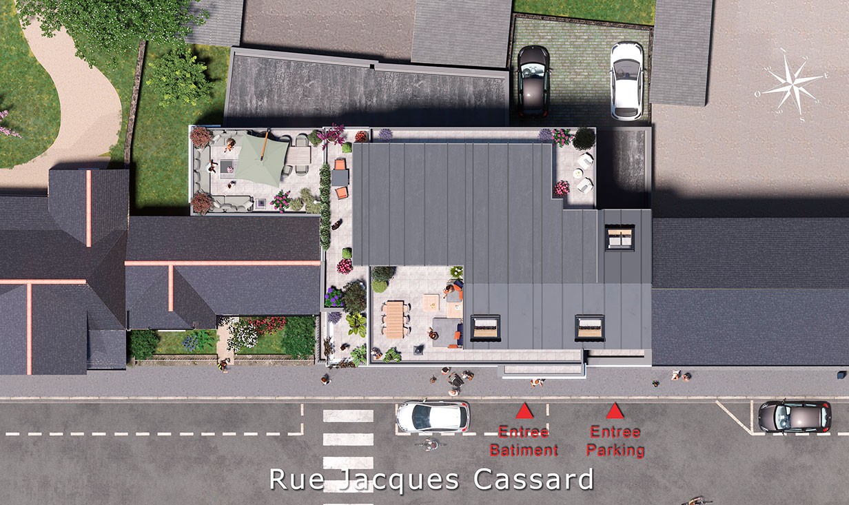 Neuf Appartement à Rennes 4 pièces