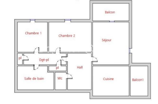 Vente Appartement à Saint-Martin-d'Hères 4 pièces