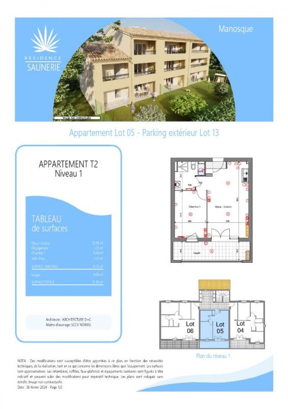 Vente Appartement à Manosque 2 pièces