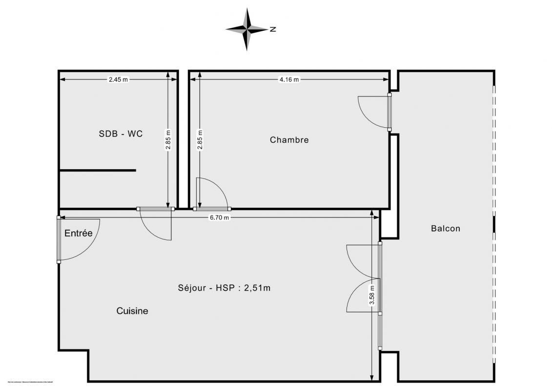 Vente Appartement à Marseille 9e arrondissement 2 pièces