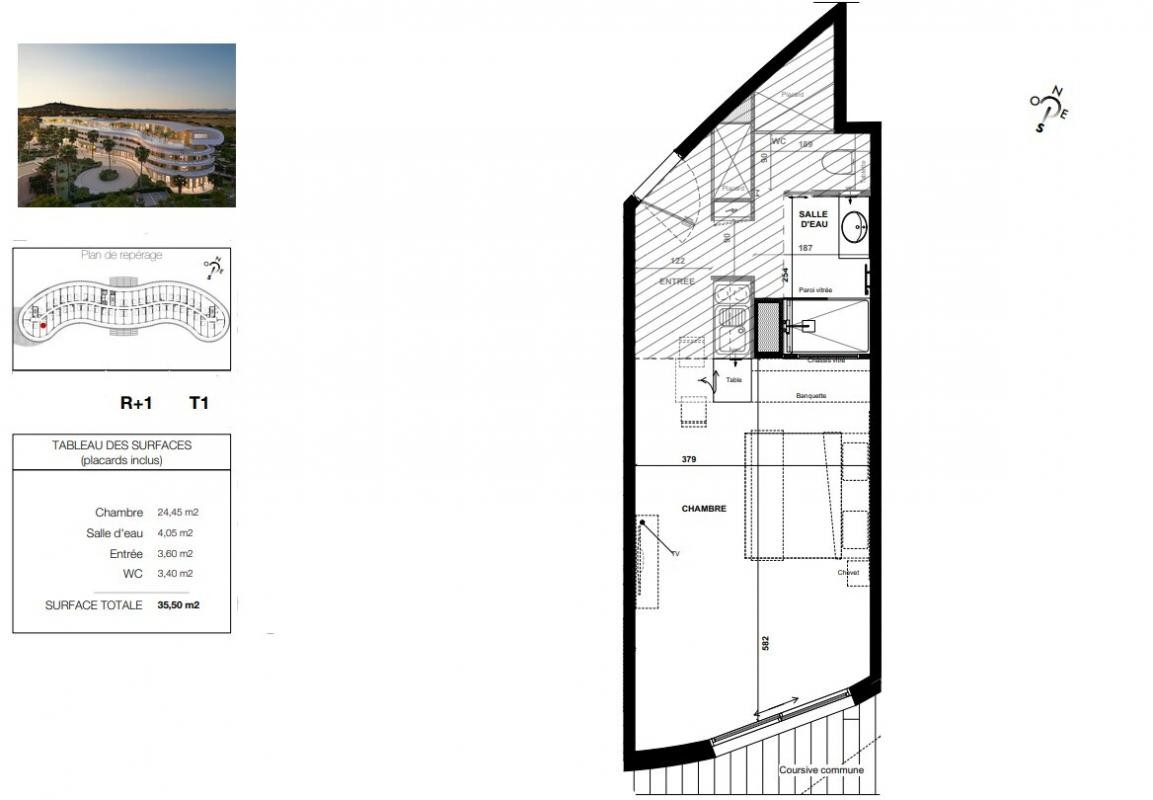 Vente Appartement à Agde 1 pièce