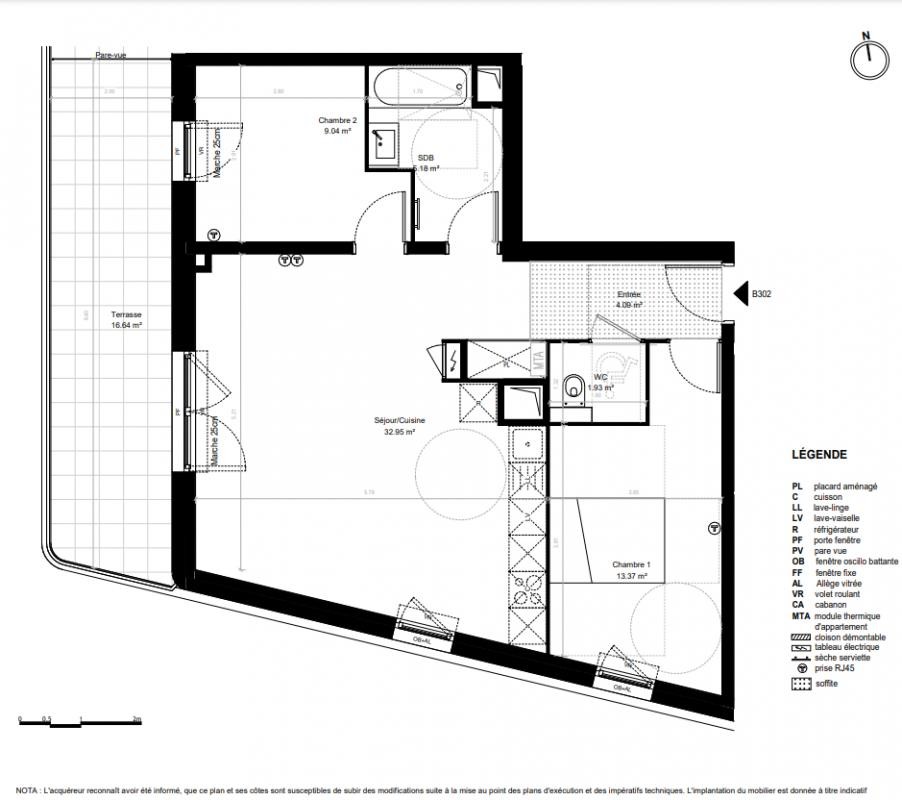 Vente Appartement à Dunkerque 3 pièces