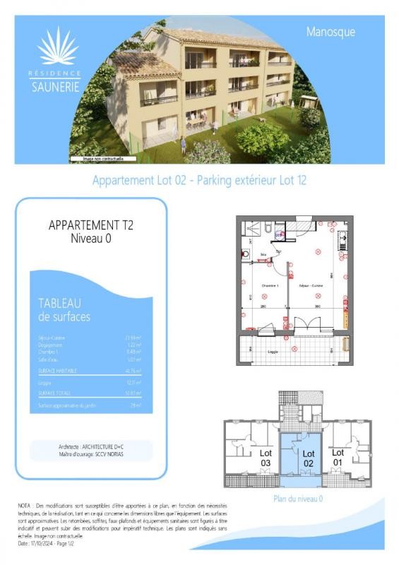 Vente Appartement à Manosque 2 pièces