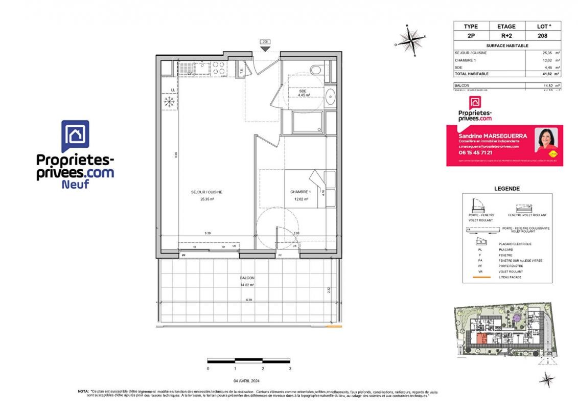 Vente Appartement à Villeneuve-Loubet 2 pièces