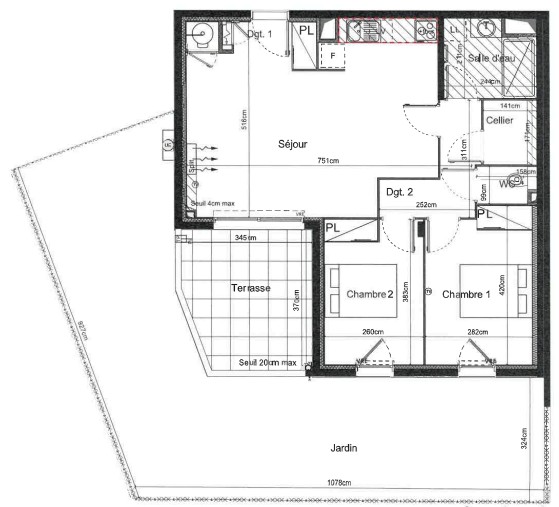 Vente Appartement à Sauvian 3 pièces