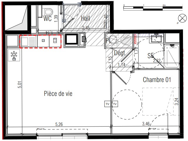 Vente Appartement à Béziers 2 pièces