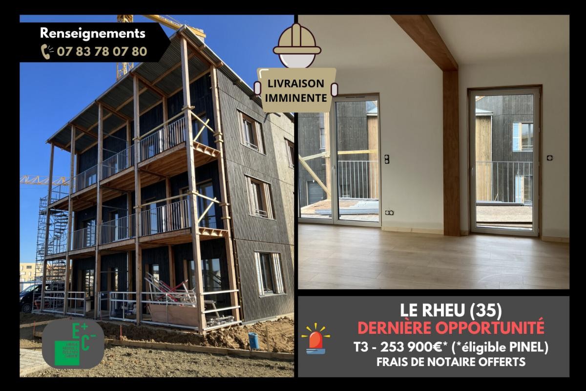 Vente Appartement à le Rheu 3 pièces