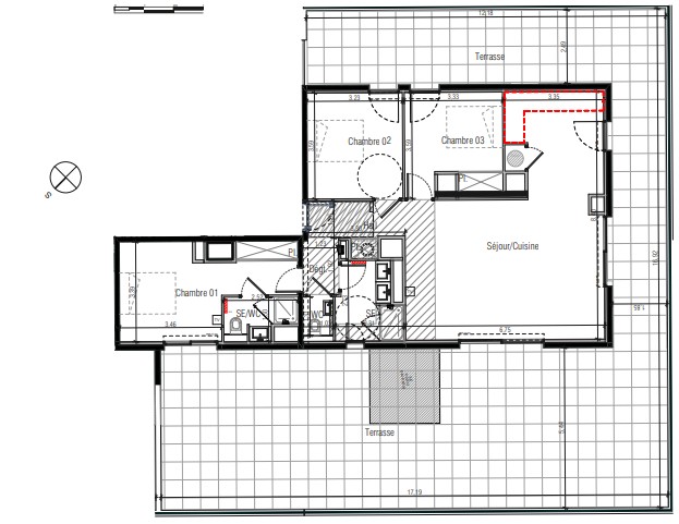 Vente Appartement à Béziers 4 pièces