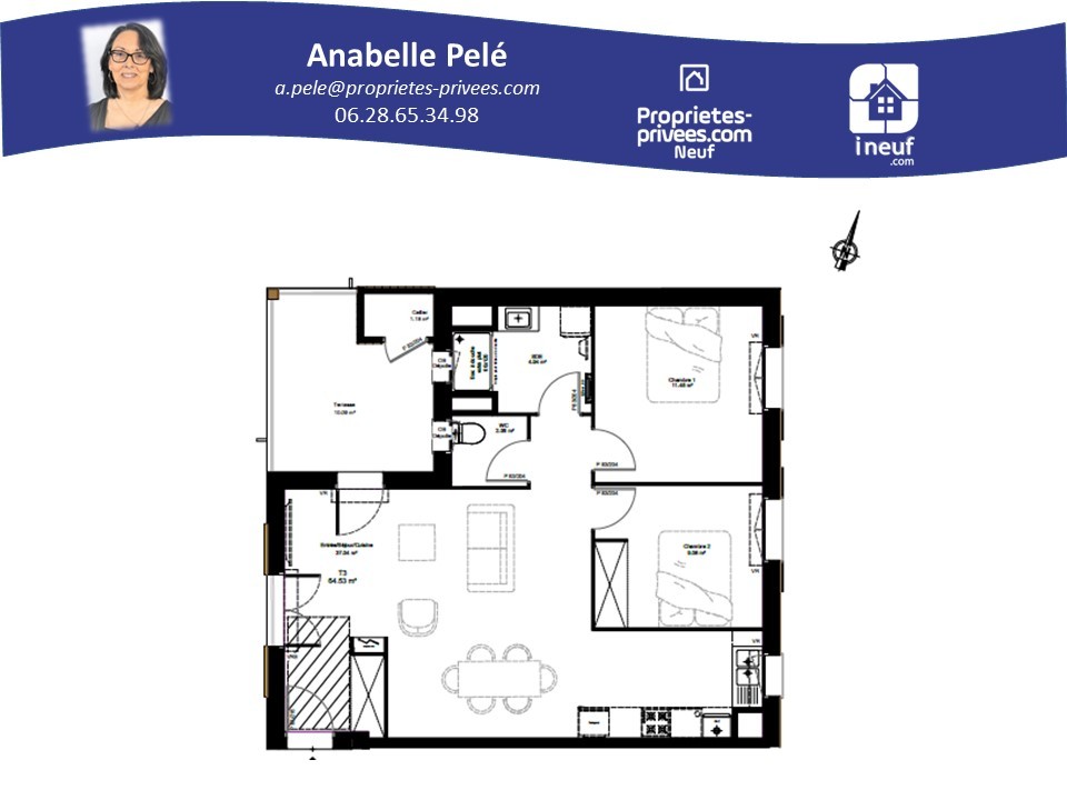 Vente Appartement à le Fenouiller 2 pièces