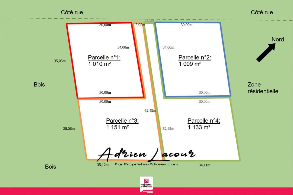 Vente Terrain à Pruniers-en-Sologne 0 pièce