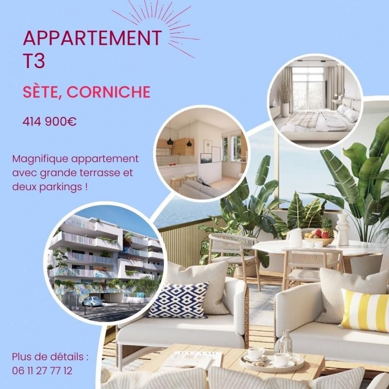 Vente Appartement à Sète 3 pièces