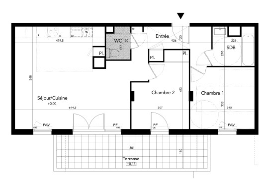 Vente Appartement à Béziers 3 pièces