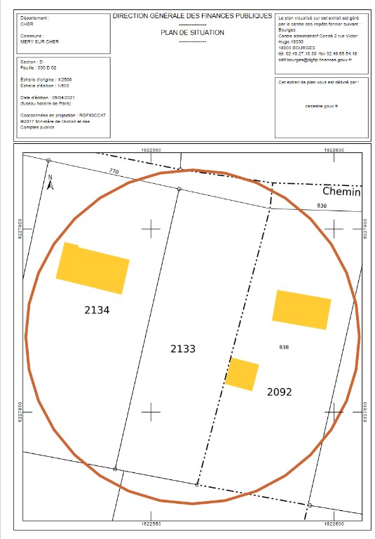 Vente Terrain à Méry-sur-Cher 0 pièce