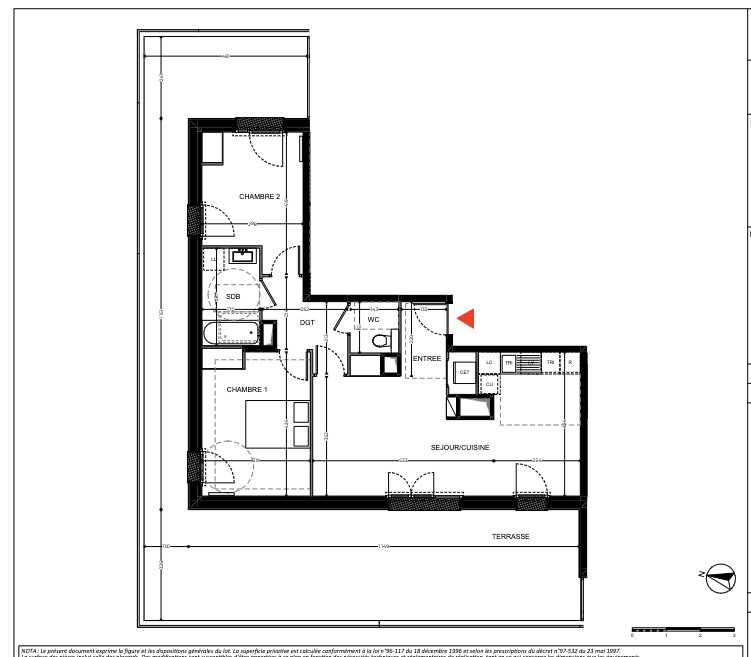 Vente Appartement à Domont 3 pièces